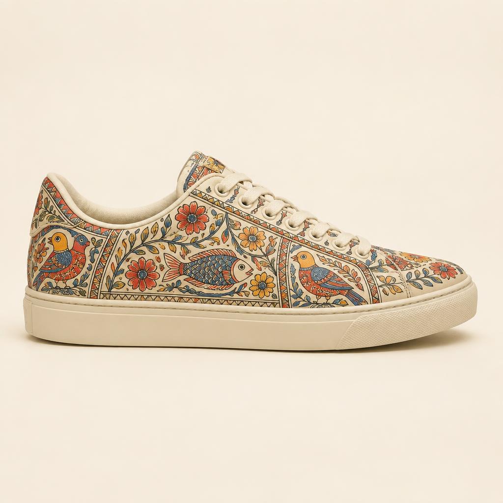 KADAM RANG — Madhubani art sneaker